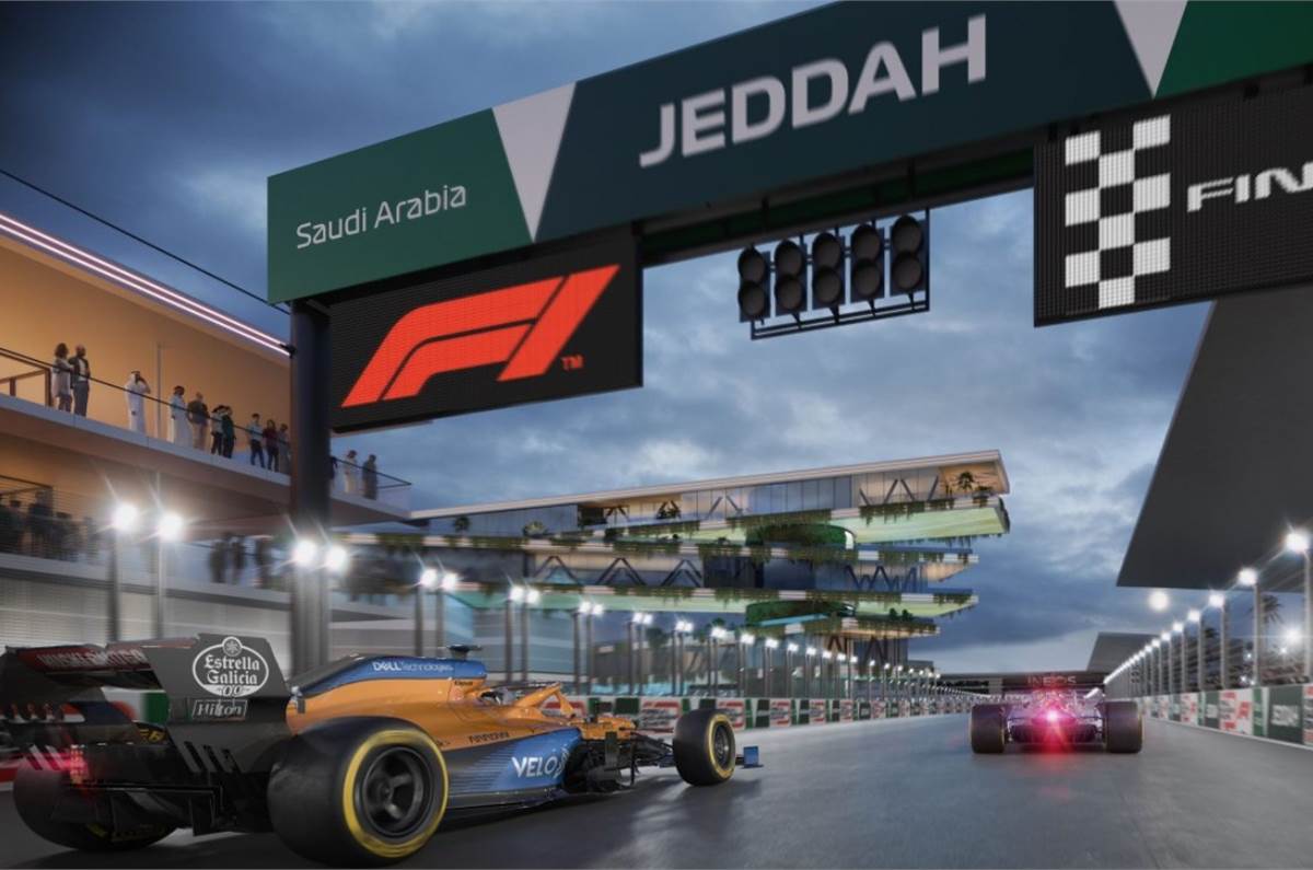 The Saudi Arabian Grand Prix will be the world's longest street circuit.