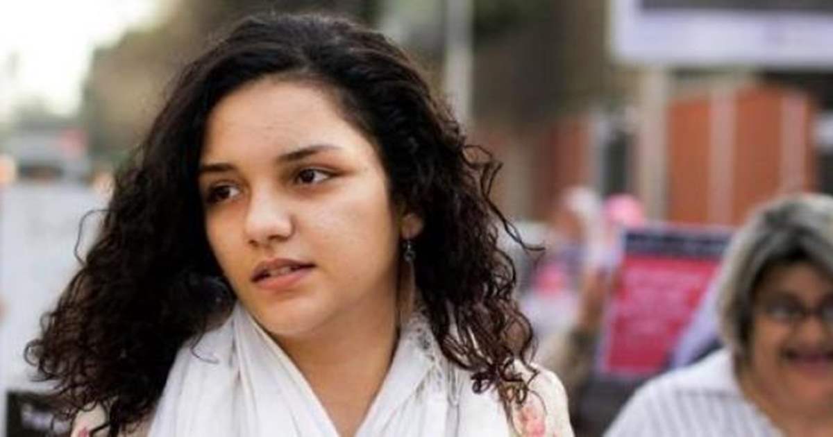An Egyptian activist sentenced to 18 months in prison for spreading false facts