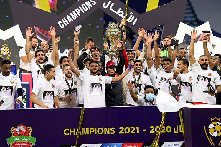 Shabab Al Ahli wins Arabian Gulf Cup for fifth time after beating Al Nasr