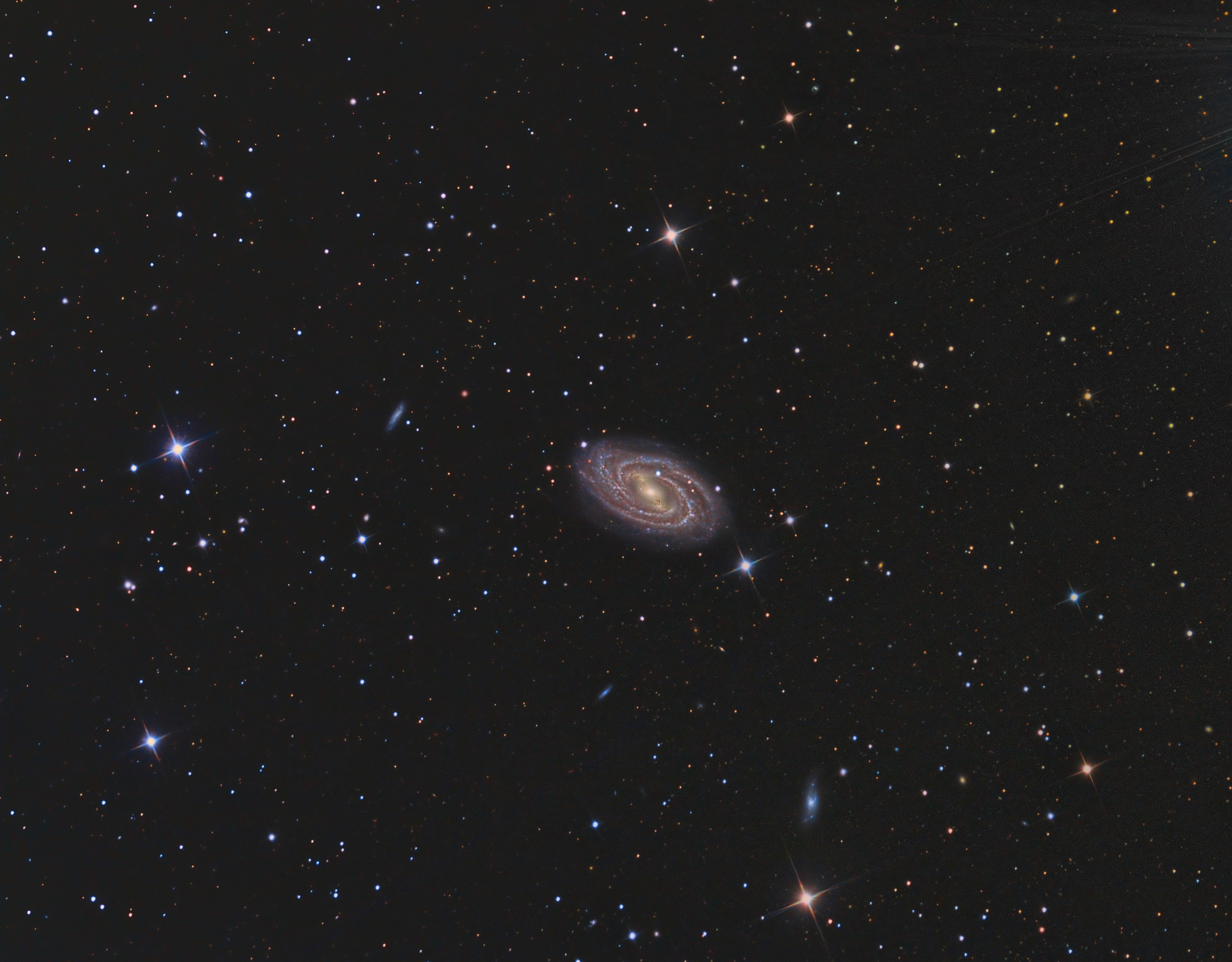 An Emirati captures a photograph of a galaxy 31 million light-years away from Earth