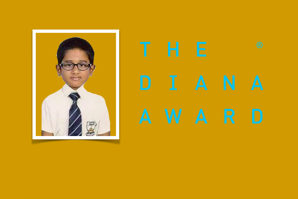 In Dubai, a 12-year-old Indian expat wins an international prize for humanitarian services
